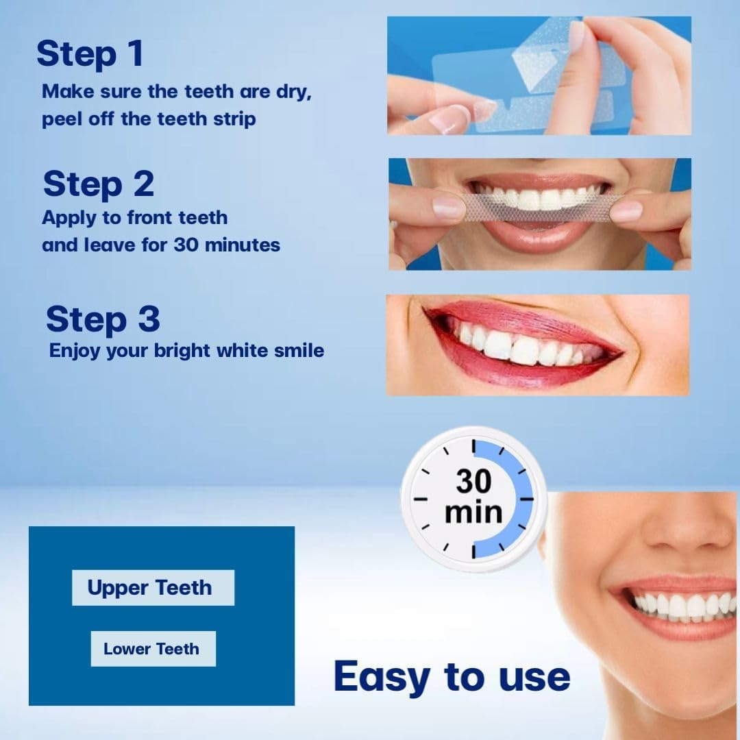 28 Professional Teeth Whitening Strips